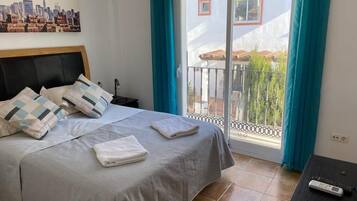 3 slaapkamers, een kluis op de kamer, een strijkplank/strijkijzer