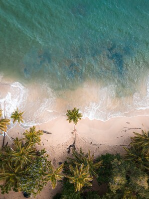 Private beach, free beach cabanas, sun loungers, beach umbrellas