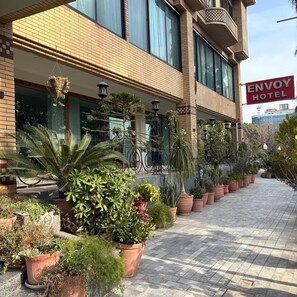 Fassade der Unterkunft