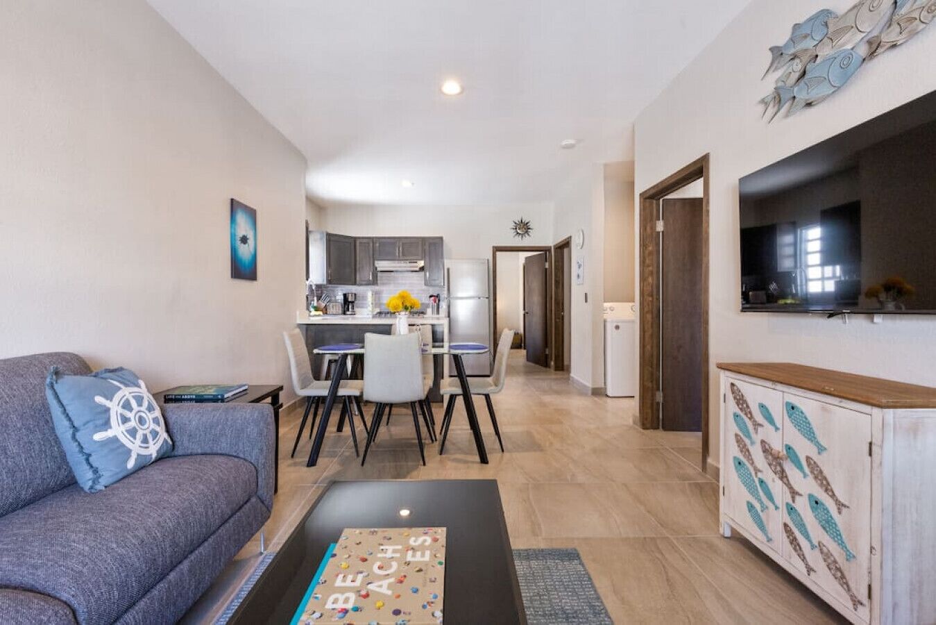 Perfect for longer stays!  Well equipped/parking