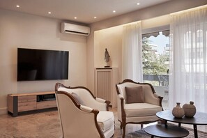 Smart-tv, stereoanlæg, kontorer, computerskærme