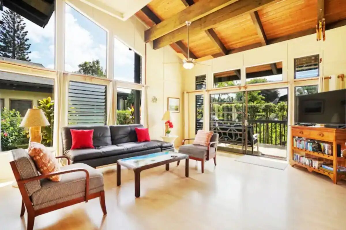 Spacious Private Getaway on North Shore of Kauai!