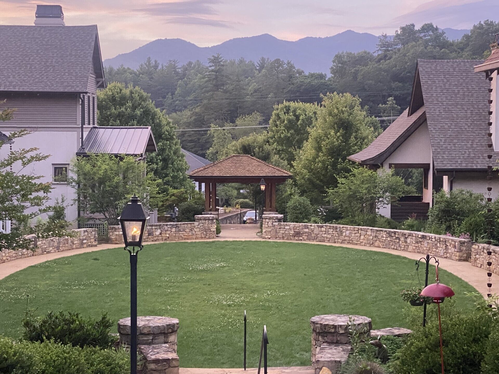 Enceinte de l’hébergement