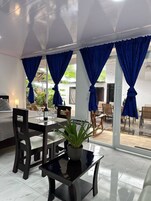 Premium Room, 1 Queen Bed, Kitchenette, Ground Floor | Pillowtop beds, individually decorated, individually furnished