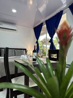 Pillowtop beds, individually decorated, individually furnished