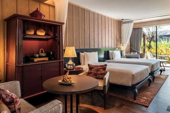 Sängtillbehör av högsta kvalitet och minibar