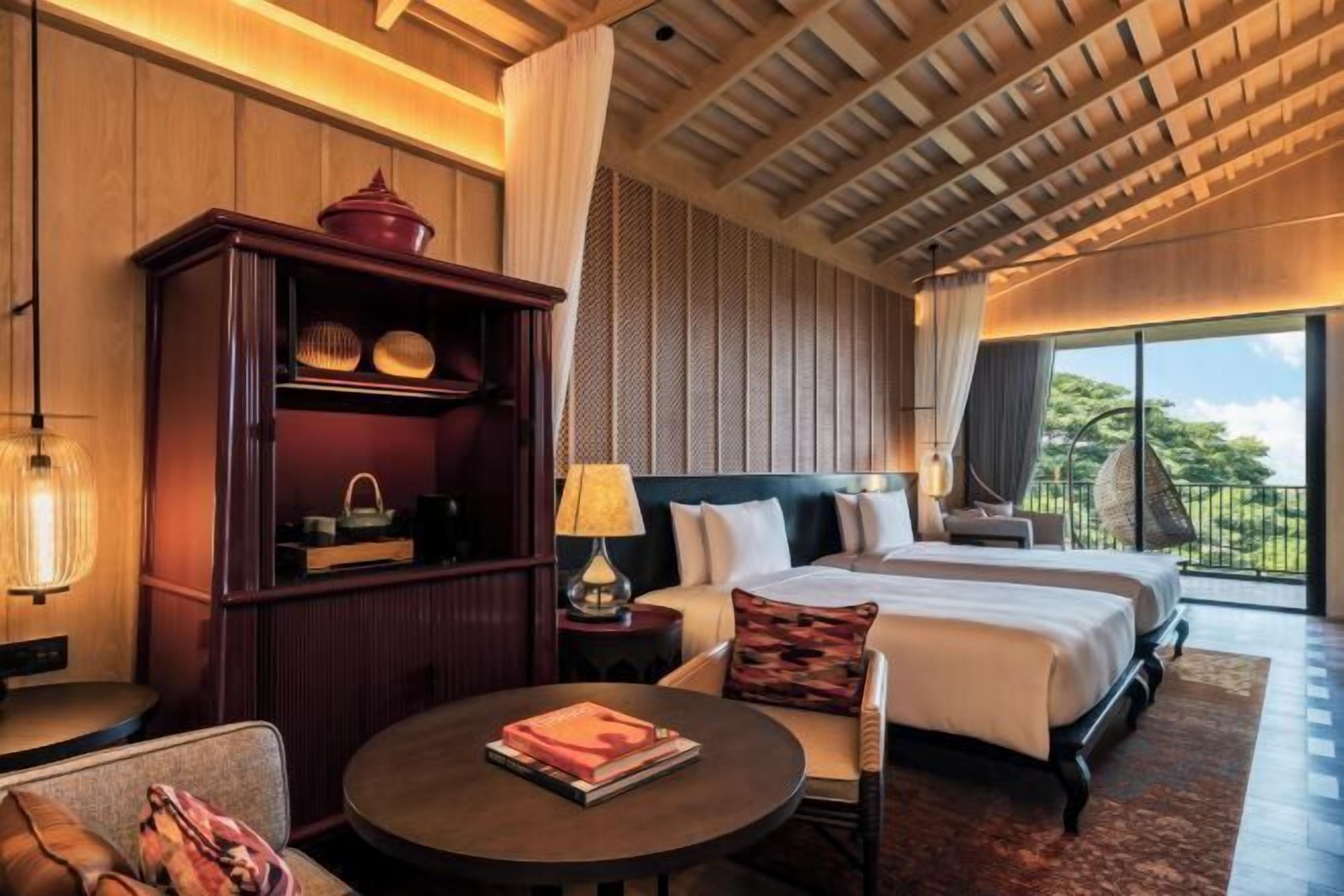 Sängtillbehör av högsta kvalitet och minibar