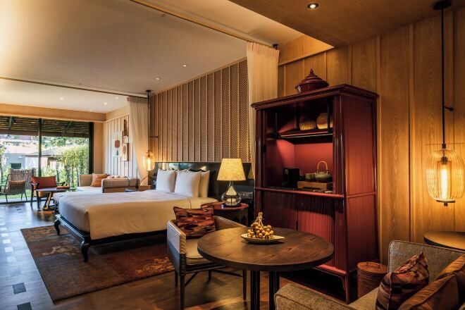 Sängtillbehör av högsta kvalitet och minibar