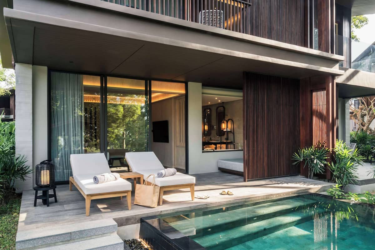 Suite, 1 King Bed (Private Pool) | 1 bedroom, premium bedding, minibar, in-room safe