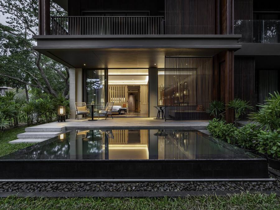 Suite, 1 King Bed (Private Pool) | Premium bedding, minibar, in-room safe, individually decorated