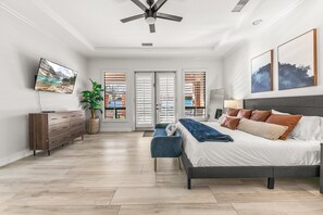 7 bedrooms, iron/ironing board, WiFi, bed sheets - Pura Vida: Waterslide, Golf, and GameRM! (Indio)