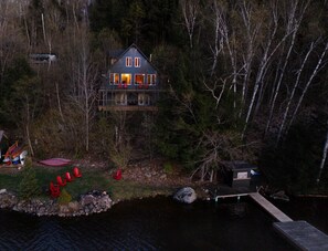 Exterior - Secluded Lakeside Retreat with Scenic Views (Hot Tub & Sauna) (Dorset)