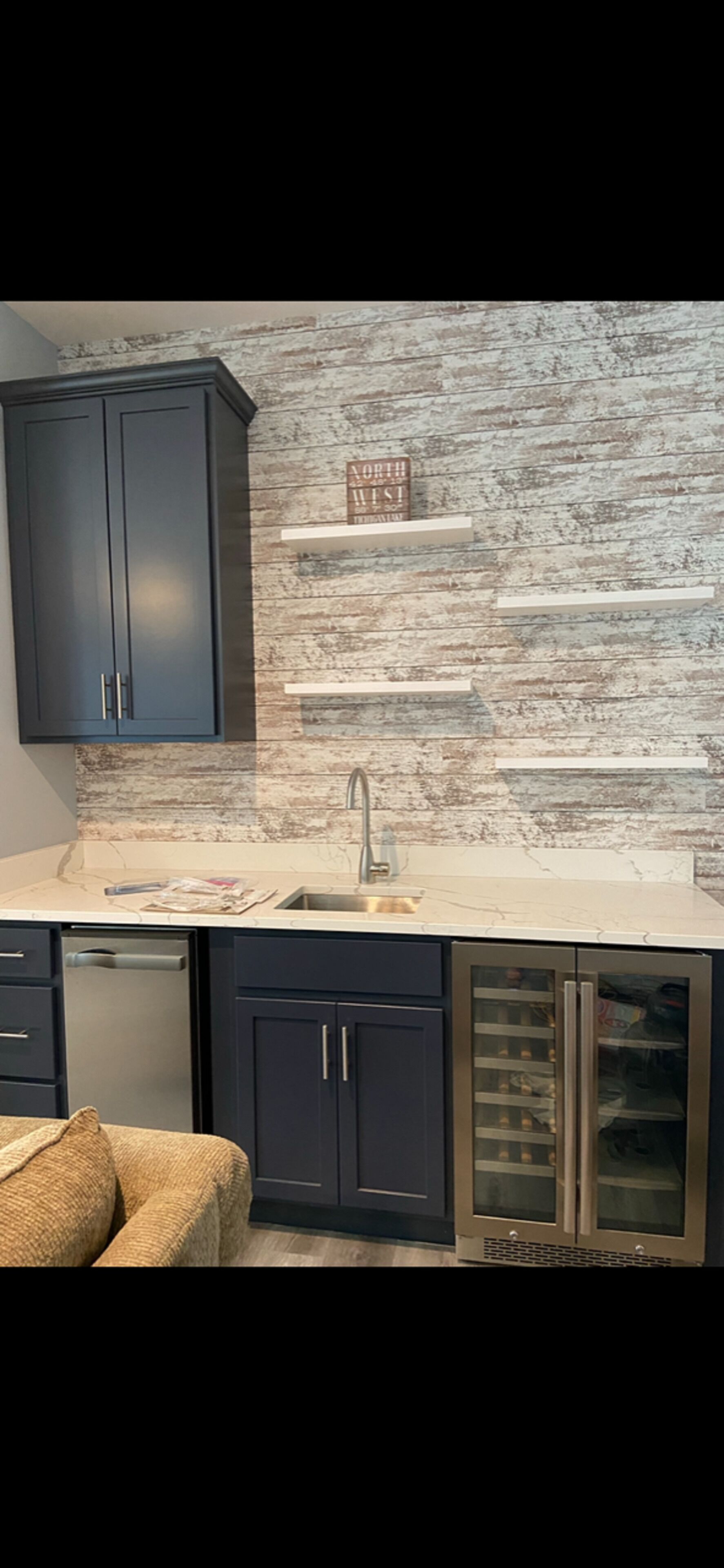 Beautiful new home right on the water, sure to please in any season