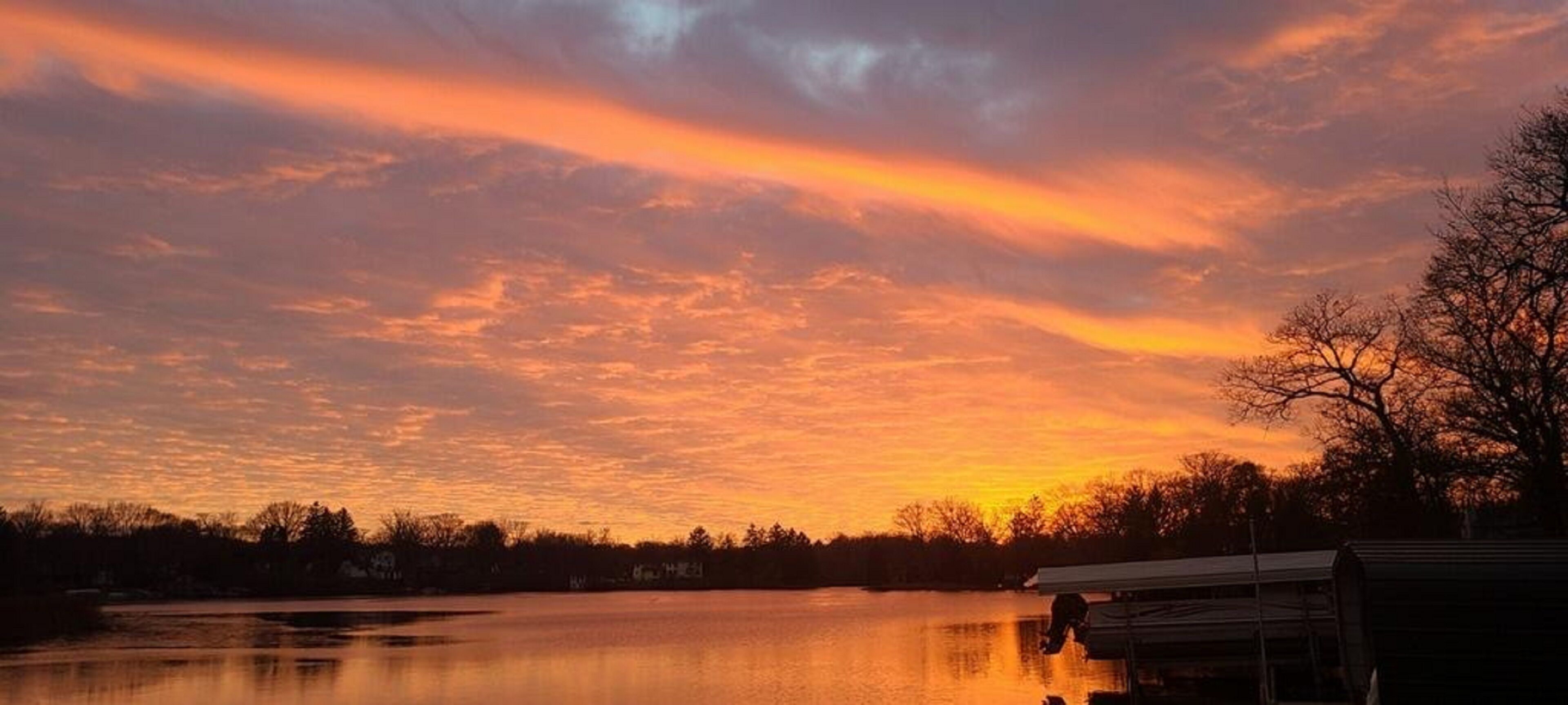 Beautiful new home right on the water, sure to please in any season
