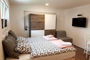 1 habitación, cuna de viaje, wifi gratis y ropa de cama 
