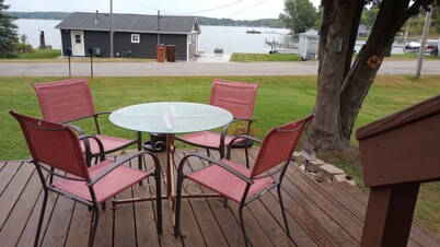 Chippewa lake access with a view. SxS's and ORVs welcome.