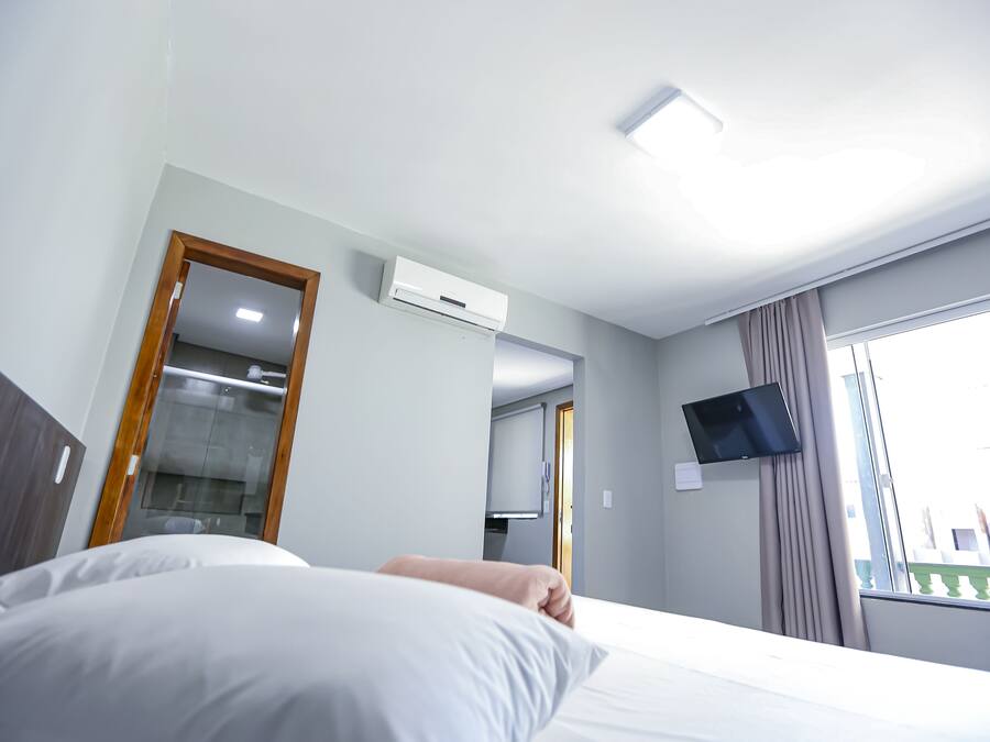 Standard Double Room | Hypo-allergenic bedding, desk, laptop workspace, free cots/infant beds