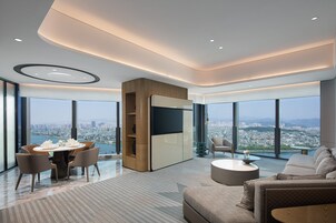 Suite, 1 King Bed (Ambassador) | Desk, laptop workspace, rollaway beds, free WiFi