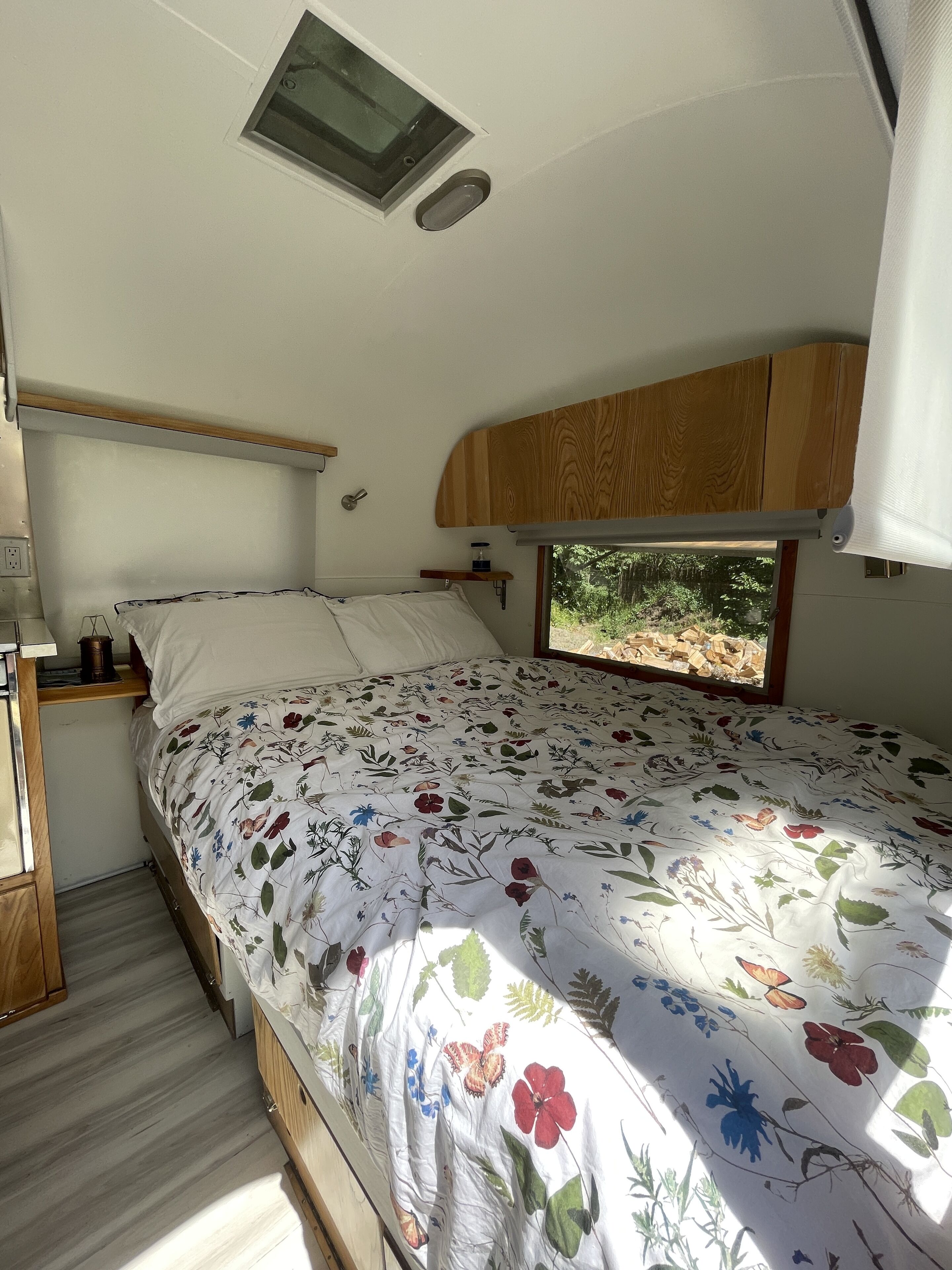 Airstream on the Cowichan River