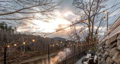 Breathtaking Riverfront Farmhouse w/Mountain Views