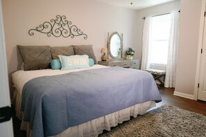 4 bedrooms, travel cot, free WiFi, bed sheets