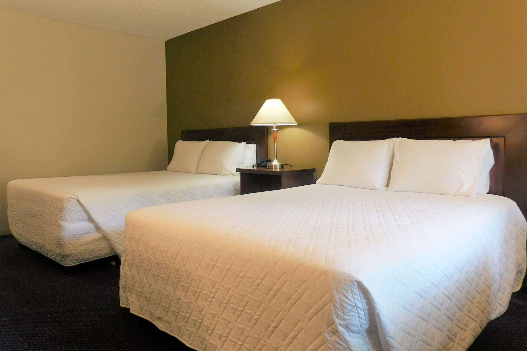Desk, blackout drapes, iron/ironing board, free WiFi
