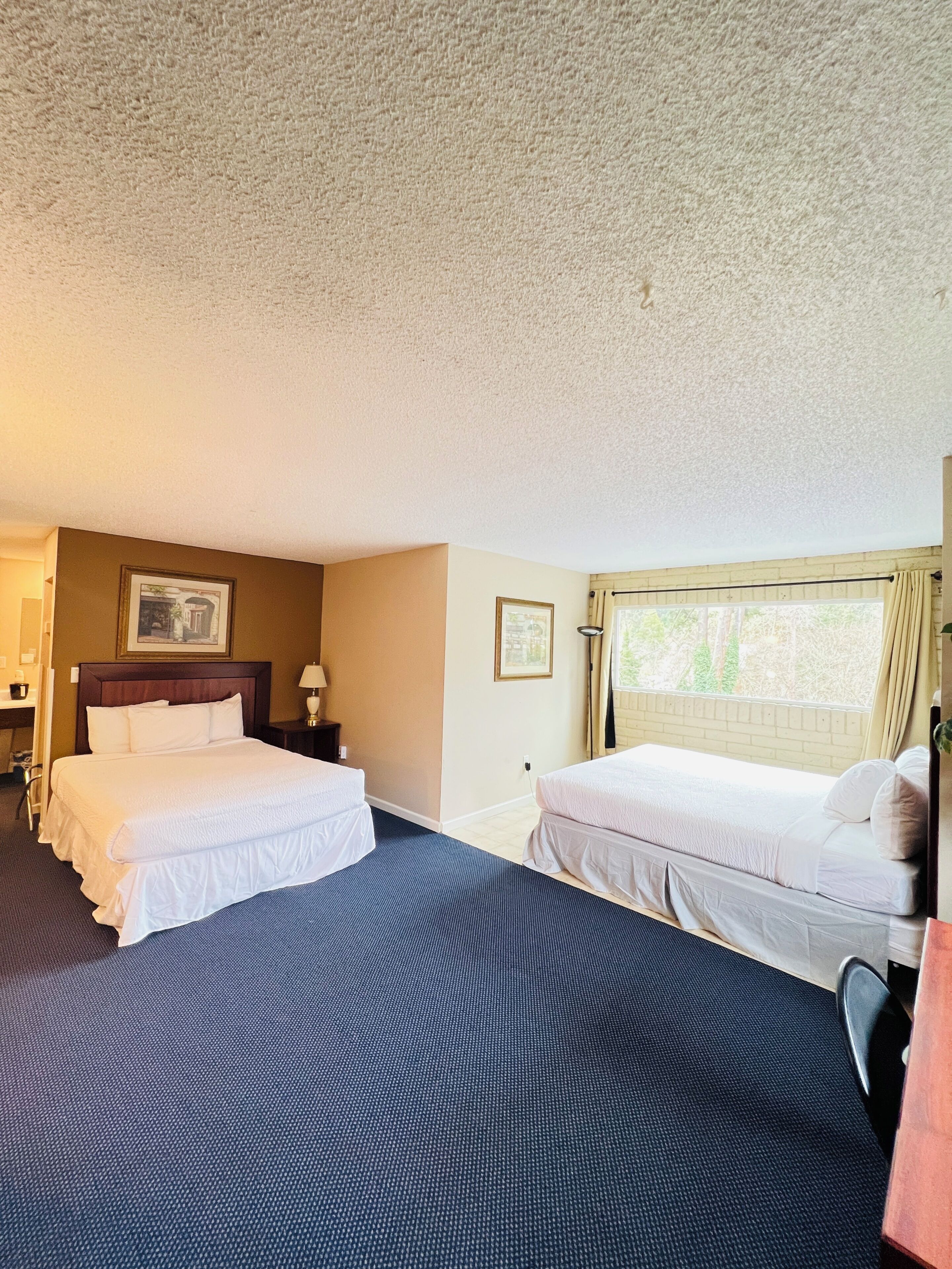 Room, Multiple Beds, Non Smoking | Desk, blackout drapes, iron/ironing board, free WiFi