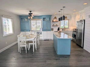 Dining - ☆ Beachfront Home w/ Stunning Views, Hot Tub, Luxury Kitchen & Private Beach!  (Hampton)