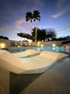 Piscine chauffée