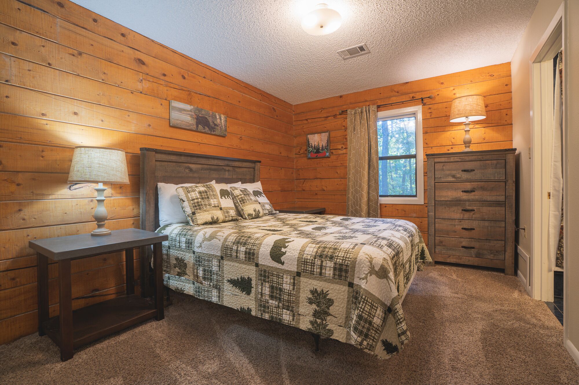 3 chambres, draps fournis