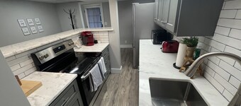 Modern, no street noise, central location!