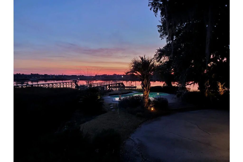 Spectacular Sunsets on the Ashley River