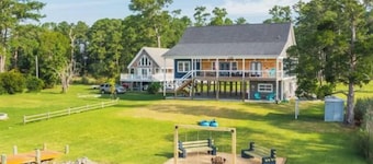 Waterfront Retreat w Dock, Firepit & Boat Access