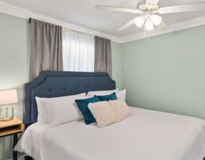 1 غرفة نوم ومكتب ومكواة/لوح كي وواي فاي