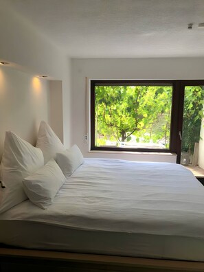 1 chambre, lit parapluie, Wi-Fi, draps fournis