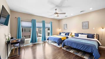 3 chambres, bureau, fer et planche à repasser, Wi-Fi gratuit