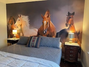 2 chambres, rideaux d’obscurcissement, fer et planche à repasser