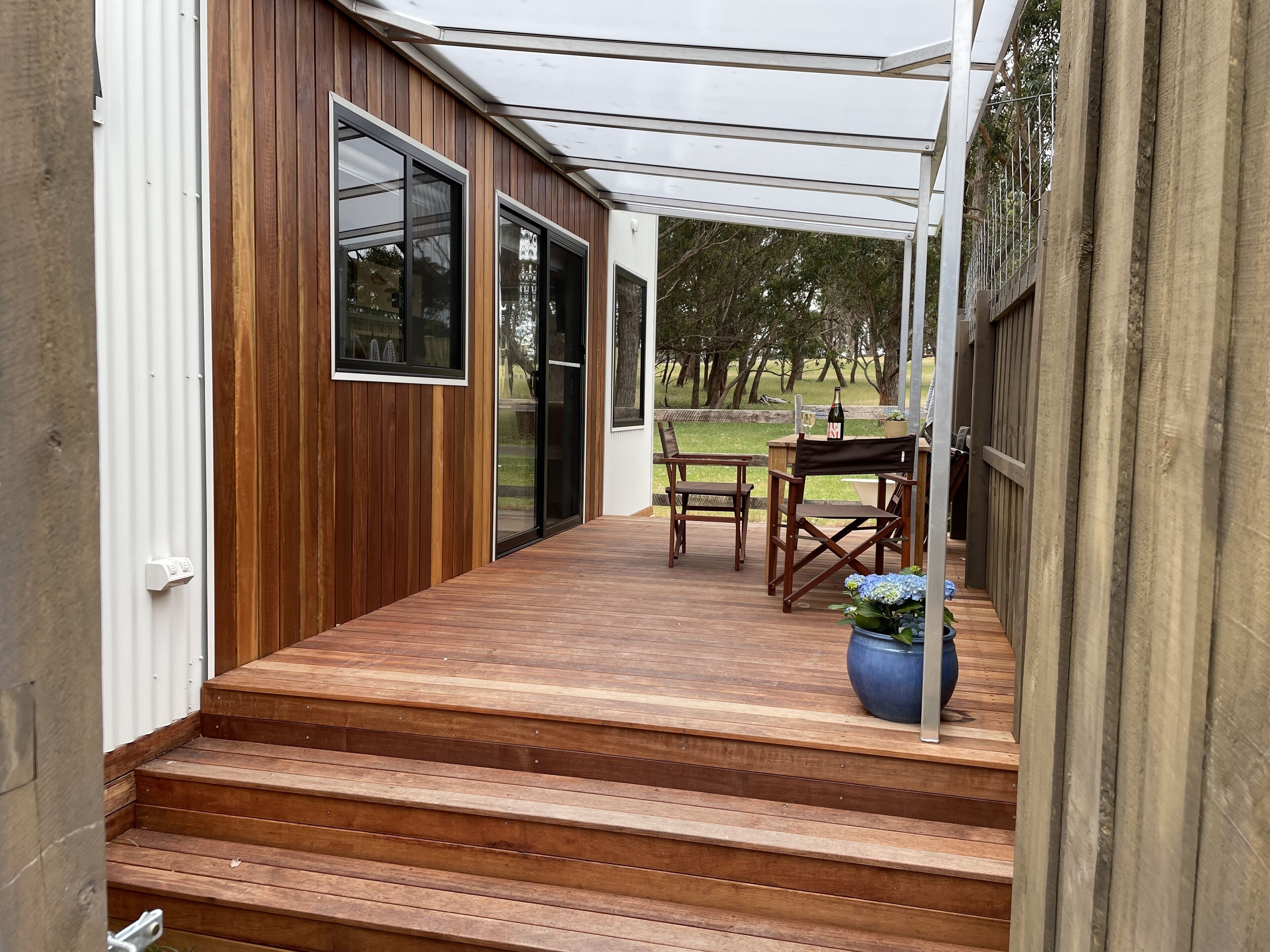 Deluxe Cabin | Terrace/patio