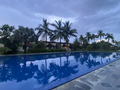 Lovely 2BHK condo with great view at Vedic Village Spa Resort