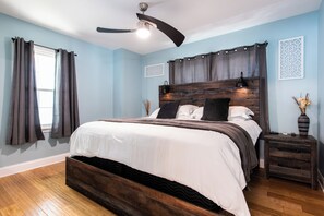 2 soverom, strykejern/-brett, wi-fi (inkludert) og sengetøy