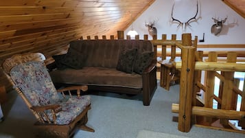 TV connectée, cheminée, lecteur de DVD