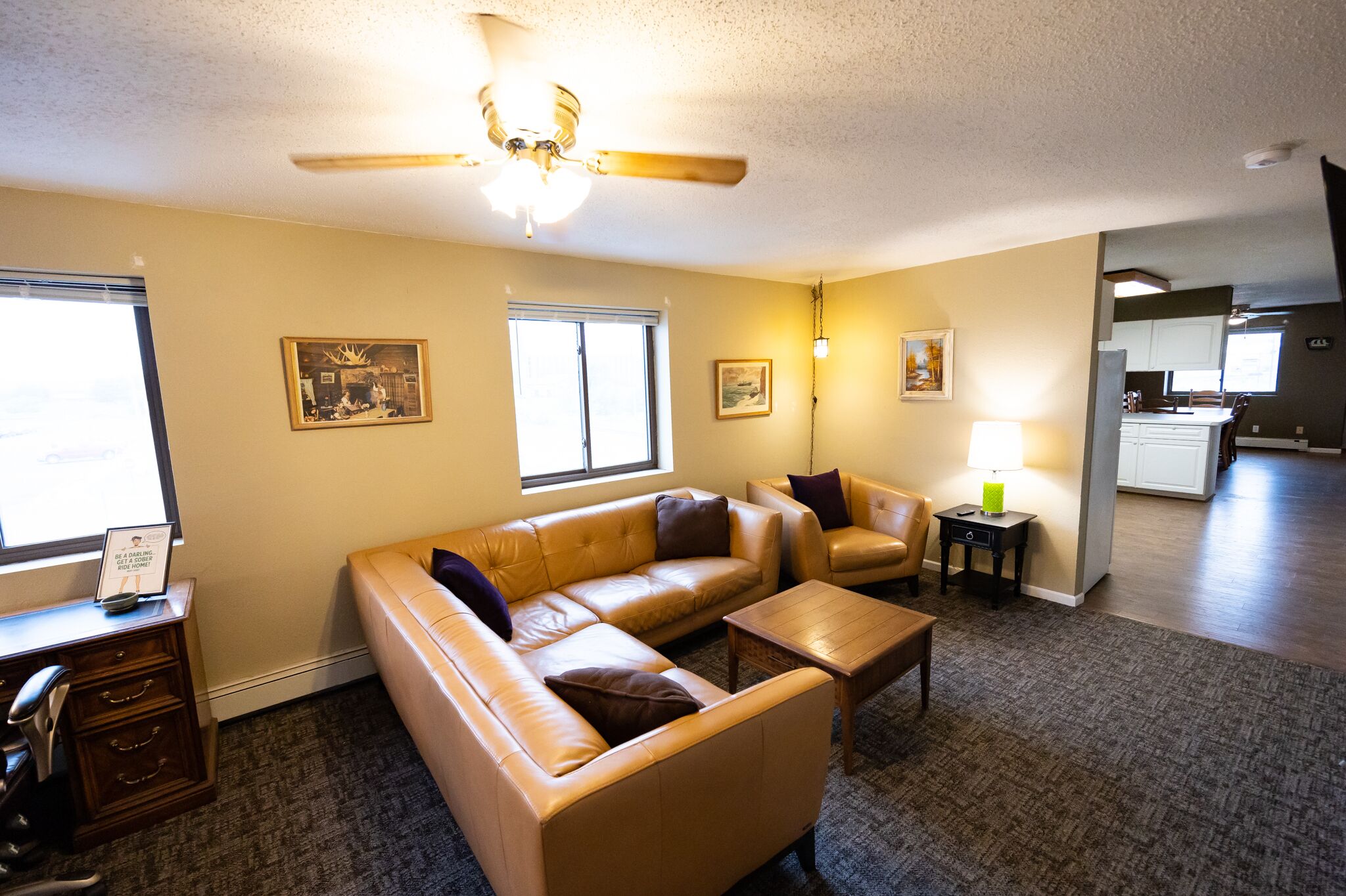 Historic innkeeper's apartment above a brewery taproom