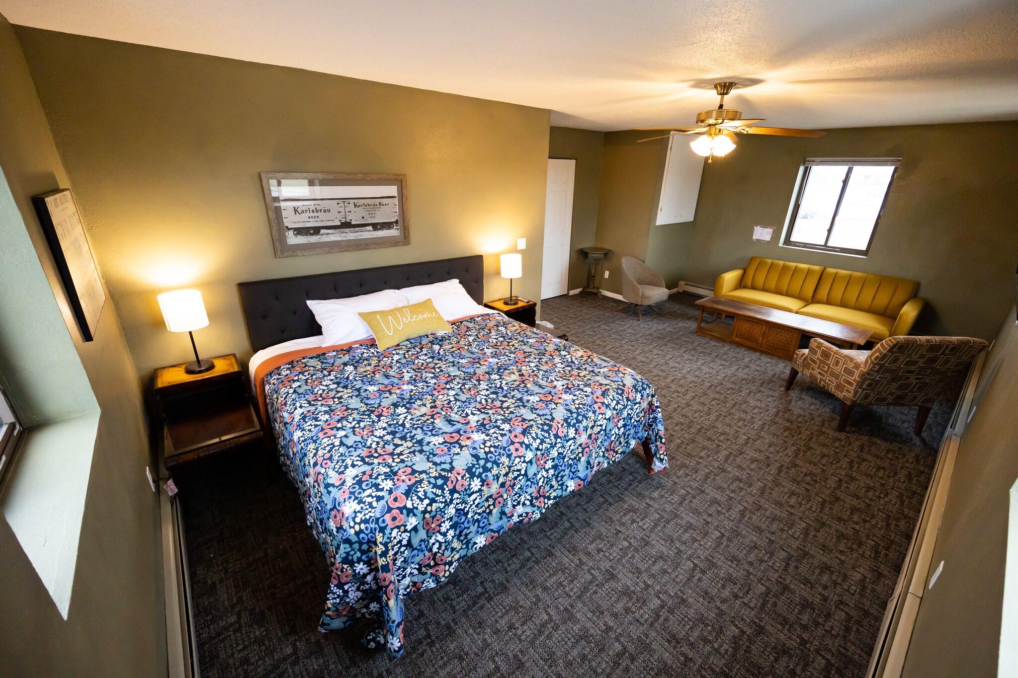 Historic innkeeper's apartment above a brewery taproom