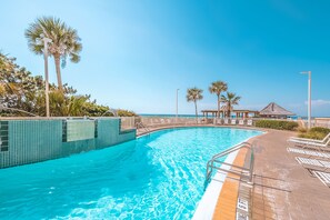Indoor pool, a heated pool