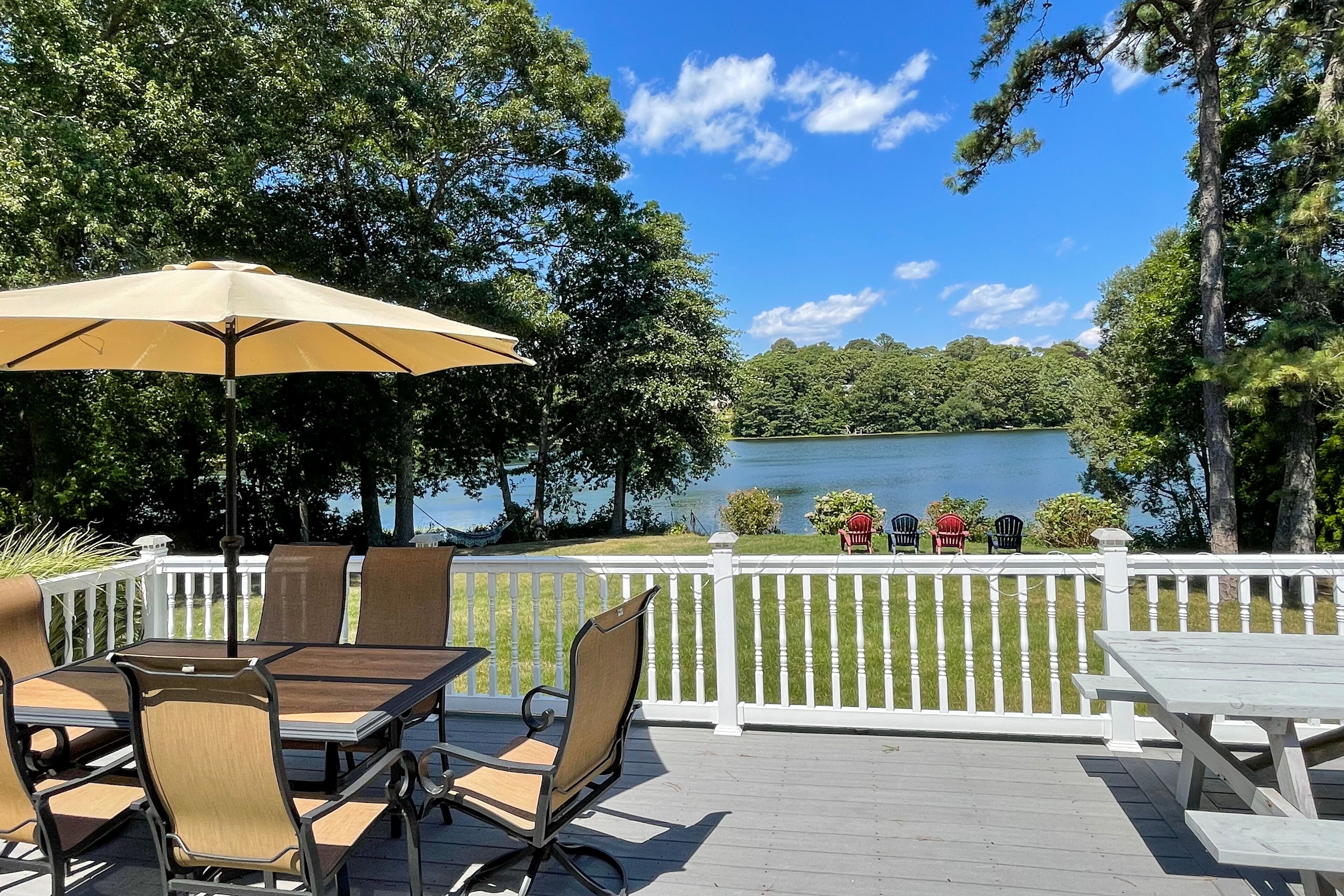 Enjoy the Cape without bridge traffic - waterfront home with hot tub - dogs OK