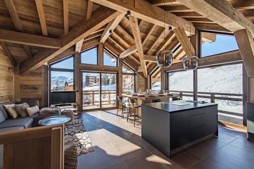 Magnifique chalet sur les pistes, le Paradis c'est ici !
