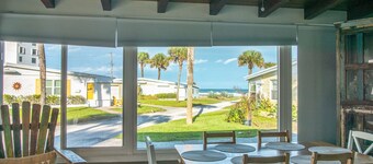 Dog-friendly bungalow steps from the beach with washer/dryer & central AC