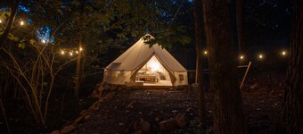 Cozy campsite with creek access!