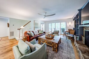 TV, foosball, table tennis