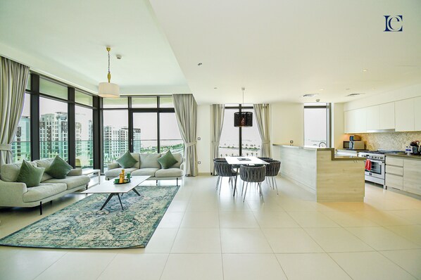 อพาร์ทเมนท์ | บริเวณนั่งเล่น